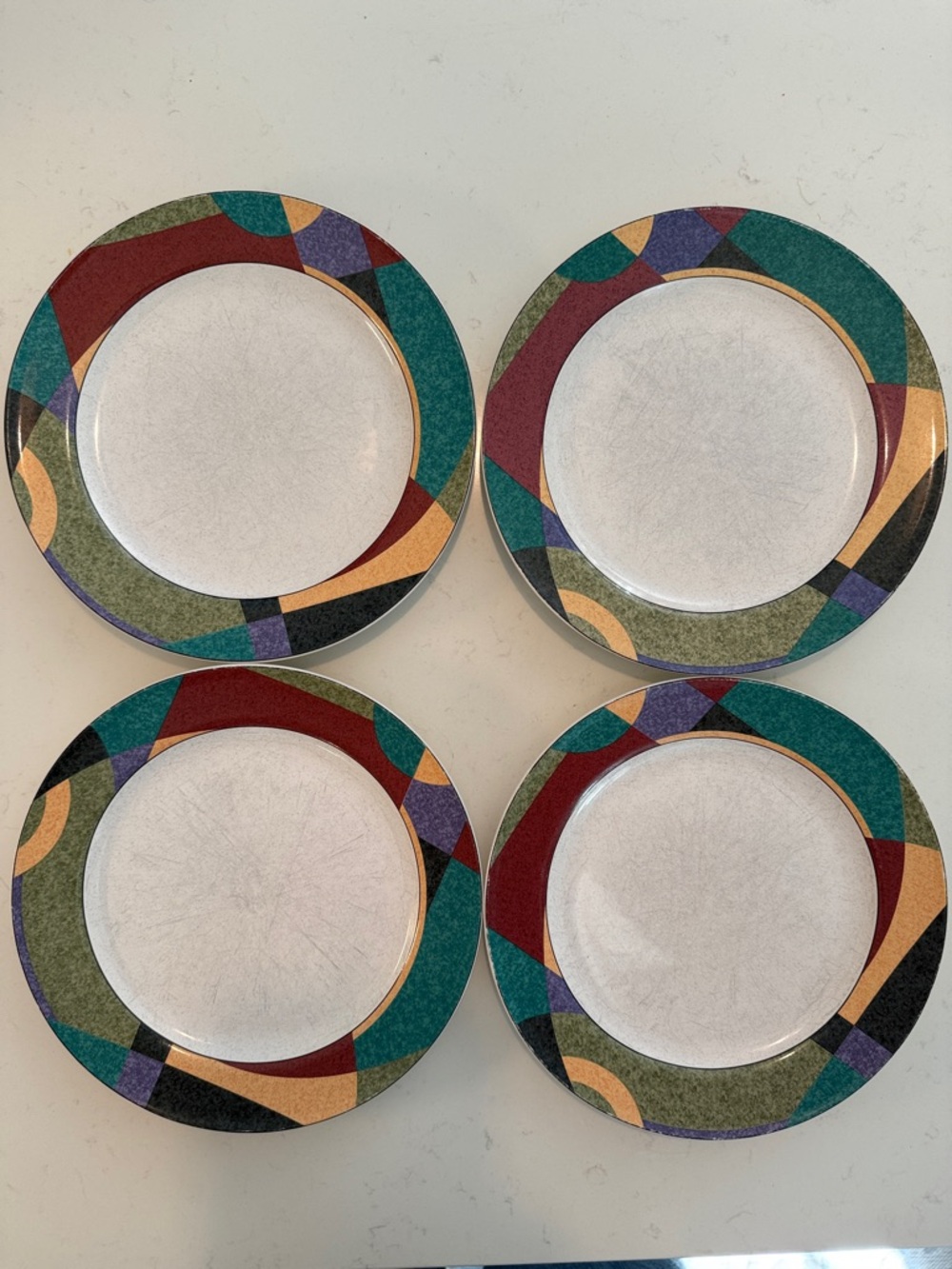 Impulse” by Studio Nova set of 4 Salad Plates